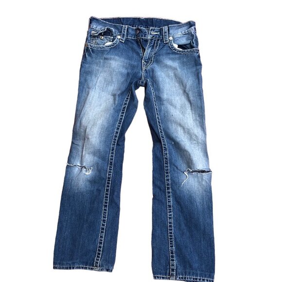 True Religion Jeans Size 31 STRAIGHT Blue - Picture 6 of 6